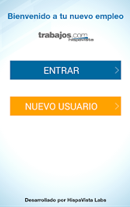 Aplicación de Trabajos.com para Android