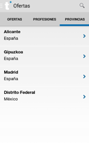 Aplicación de Trabajos.com para Android