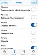 Aplicación de Trabajos.com para iOS